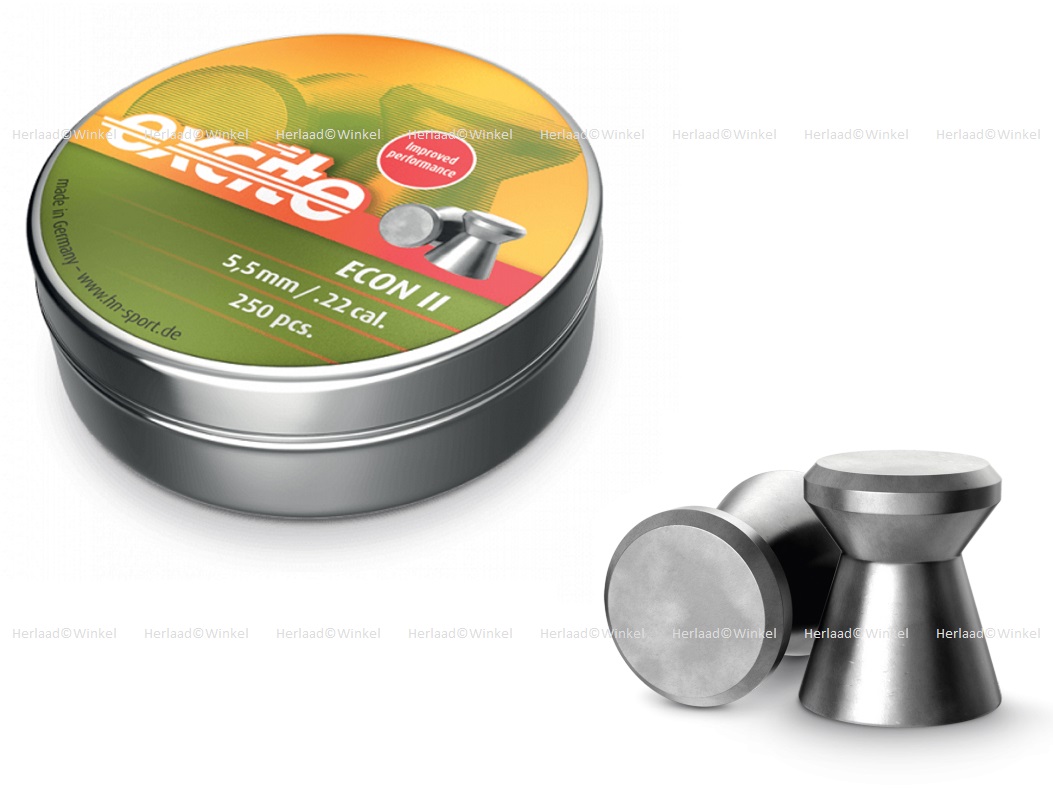 Excite Econ II 5.50mm Luchtdruk Kogeltjes blikje 250